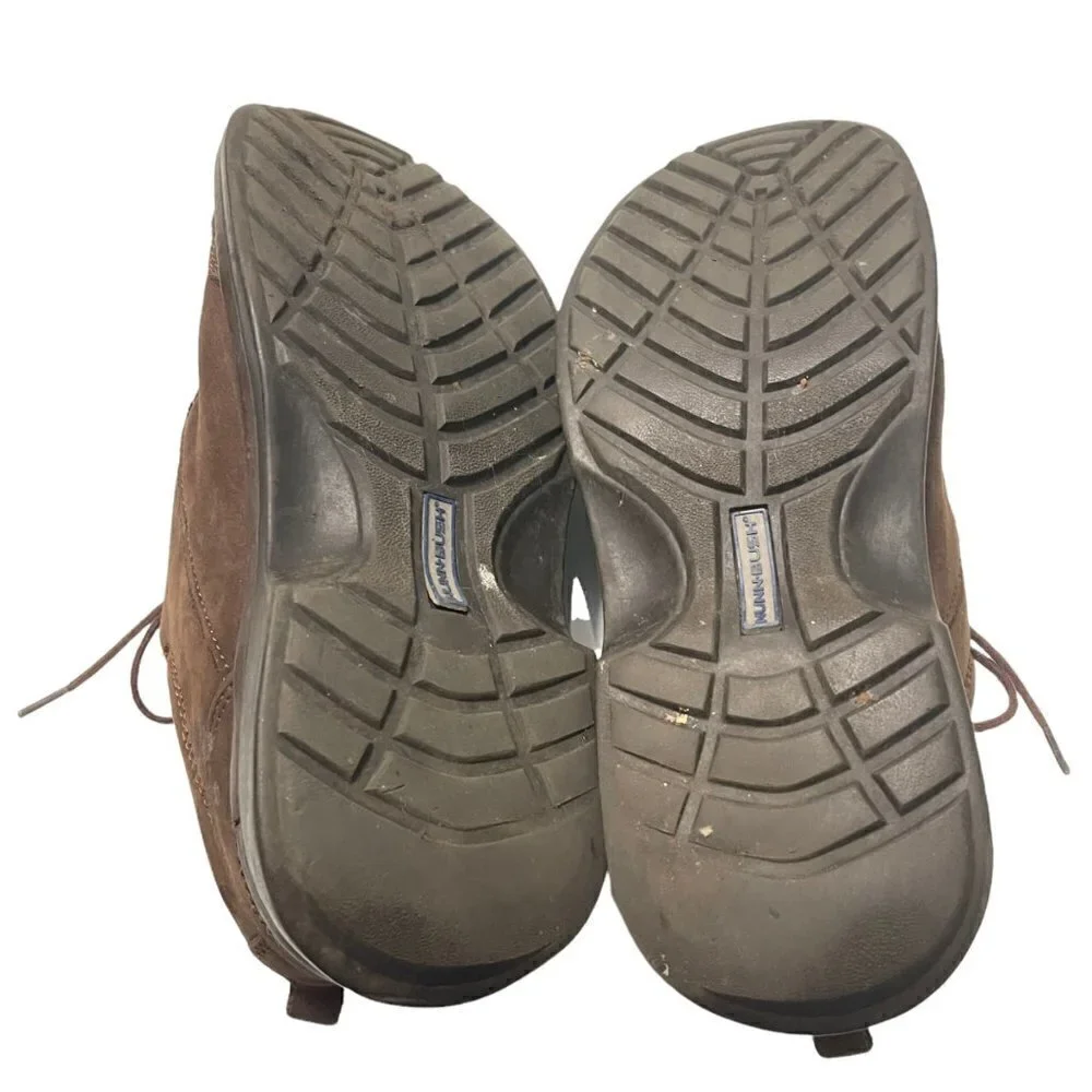 Nunn Bush Men's Brown Leather Lace Up Dress Shoes Chukka Boots Size 9